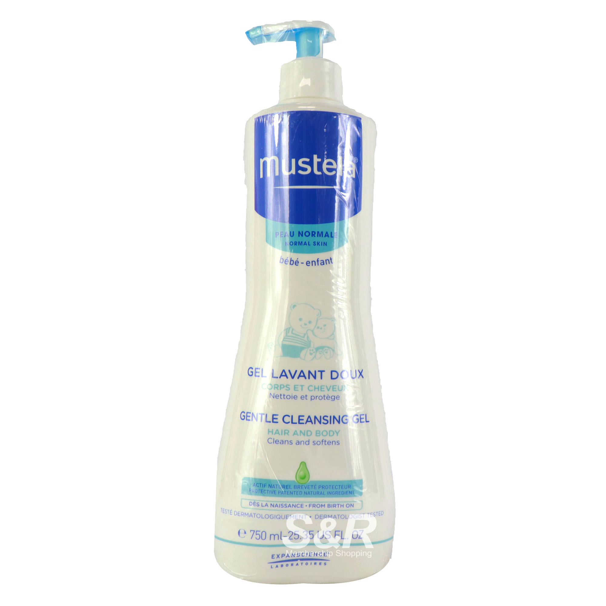 Mustela Gentle Cleansing Gel Hair and Body 750mL